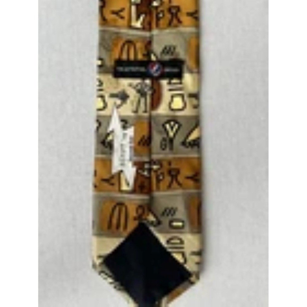 Grateful Dead Egypt '78 2nd Set Neck Tie MADE IN USA 1996 VTG Men's 100% Silk - Picture 3 of 5